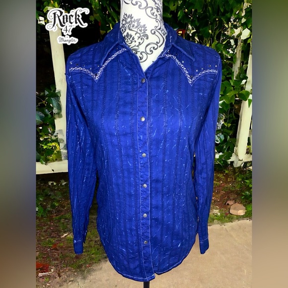 ROCK 47 Women’s Western shirt- Small - Picture 1 of 8